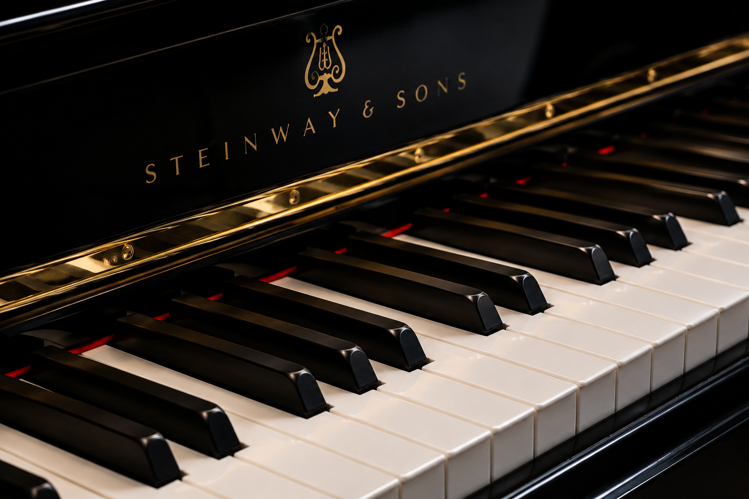 Piano close up